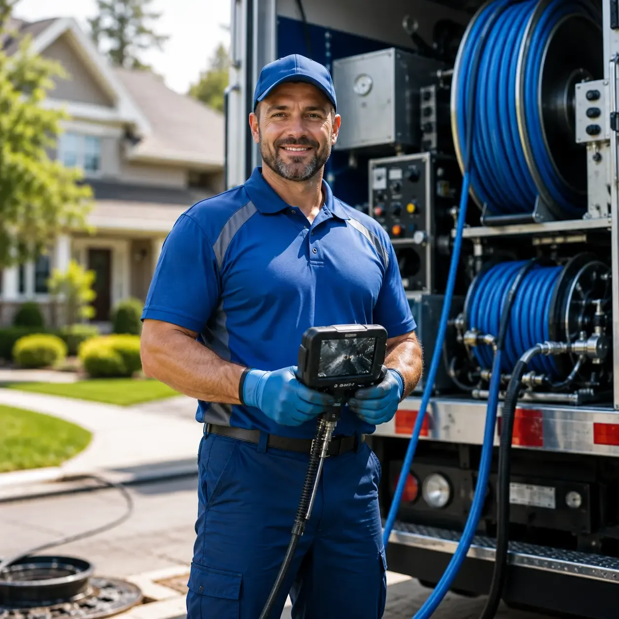 Local outdoor drain cleaning specialists in Sullivan City, TX
